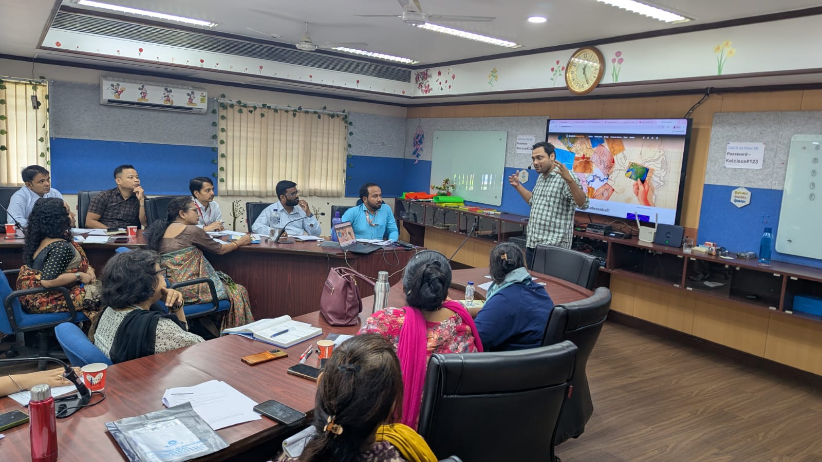 Dr. Ashani Dasgupta with ICSE teachers in Kolkata